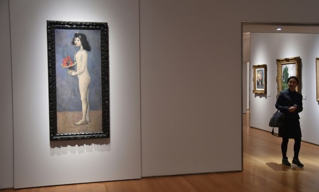 Picasso's "Fillette a la corbeille fleurie" is considered the jewel in a collection from David and Peggy Rockefeller to be auctioned by Christie's at the start of what is shaping up as a blockbuster auction season.