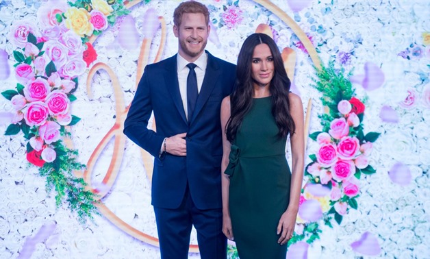 A waxwork model of Meghan Markle, fiancee to Britain's Prince Harry, is seen on display at Madame Tussauds in London, Britain, May 9, 2018. REUTERS/Toby Melville
