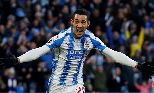 Huddersfield, Britain - December 26, 2017 Huddersfield Town's Tom Ince celebrates scoring their first goal Action Images via Reuters/Ed Sykes