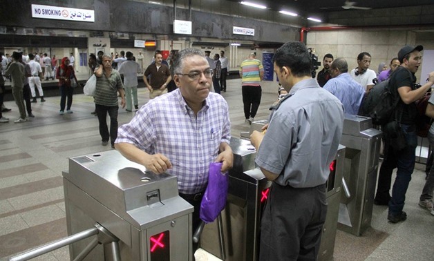 The Ministry of Transportation has increased the price of metro tickets for the second time in less than a year. Egypt Today/Photo by Hussien Tallal