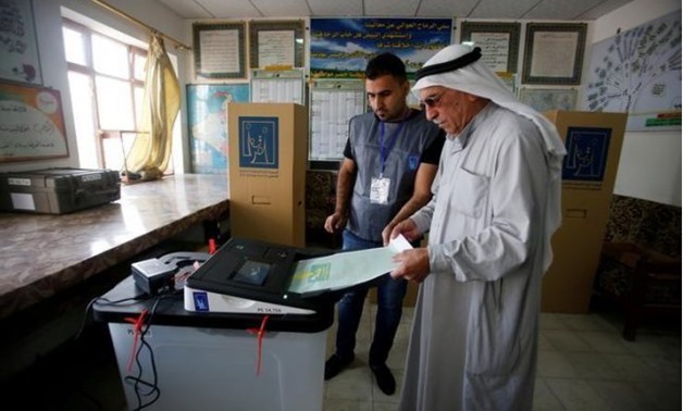 The parliamentary elections in Iraq started on Saturday - Reuters