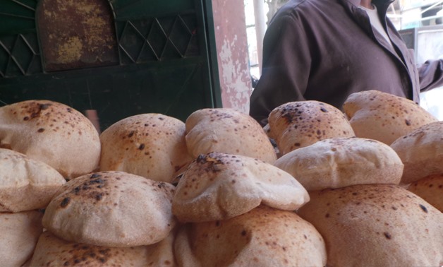 FILE- Egyptian subsidized bread in a governmental bakery in Helwan district, southern Cairo- May 9, 2018- Egypt Today- Samar Samir