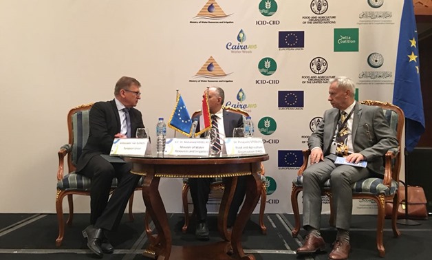 The Ministry of Water Resources and Irrigation (MWRI) and the European Union inaugurate on Sunday the kick-off meeting for the first Cairo Water Week scheduled to be held in October – Asmaa Nasar/ Egypt Today