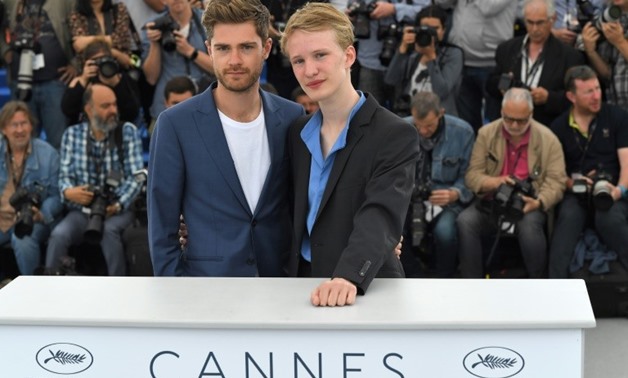 Belgian director Lukas Dhont (left) put young Belgian actor Victor Polster through the hoops in "Girl" a jaw-dropping story about a transgender ballerina trapped inside a boy's body-AFP / LOIC VENANCE

