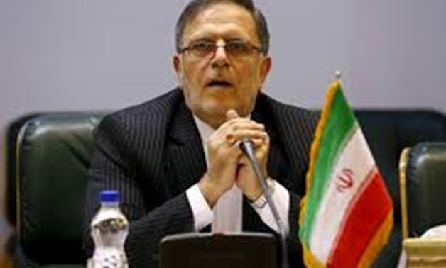 FILE PHOTO: Valiollah Seif, Governor of Central Bank of Iran, waits to start a meeting with Britain's Foreign Secretary Philip Hammond (unseen) in Tehran, Iran August 23, 2015. REUTERS/Darren Staples
