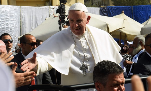 Pope Francis says religion is not meant only to unmask evil; it has an intrinsic vocation to promote peace