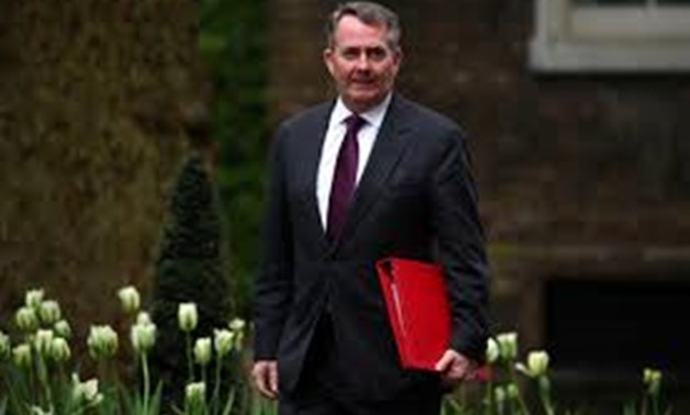 Britain's Secretary of State for International Trade, Liam Fox arrives for a Brexit subcommittee meeting at Downing Street in London, Britain, May 2, 2018.

