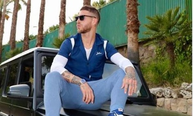Sergio Ramos on his official Instagram account