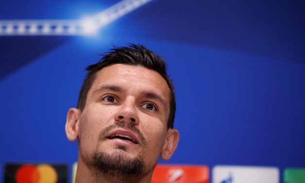 Anfield, Liverpool, Britain - May 21, 2018 Liverpool's Dejan Lovren during the press conference REUTERS/Andrew Yates 