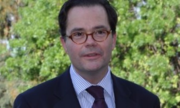 French ambassador to Egypt Stéphane Romatet - File Photo