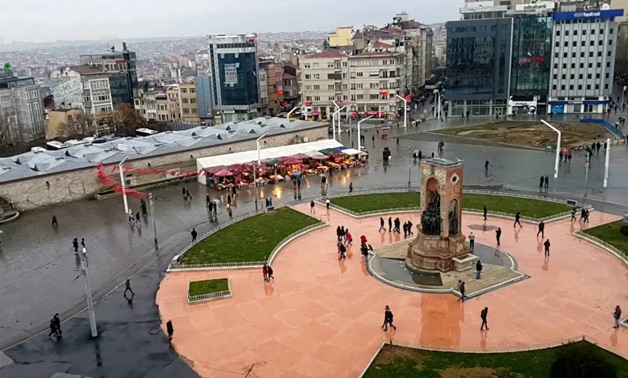 Taksim Square in Istanbul – press photo