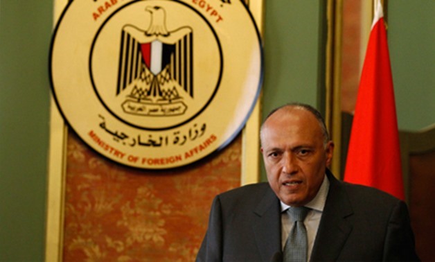 FILE – Minister of Foreign Affairs Sameh Shoukry