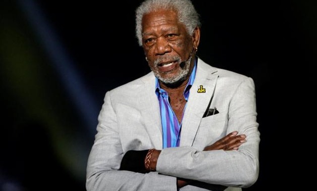 FILE PHOTO: Actor Morgan Freeman takes part in the opening ceremonies of the Invictus Games in Orlando Florida, U.S., May 8, 2016. REUTERS/Carlo Allegri/File Photo.