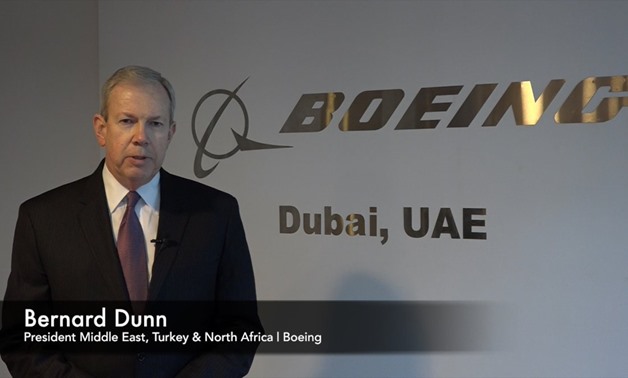 Bernie Dunn, President of Boeing Middle East, North Africa and Turkey - Courtesy of Aerospace Summit official Twitter