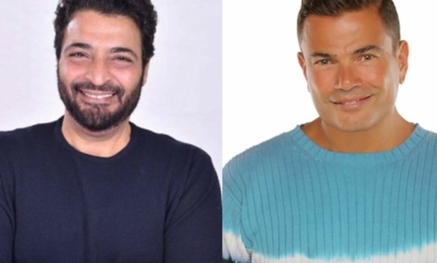 Amr Diab and Hamid el Shaeri – a photo complied by Egypt Today.