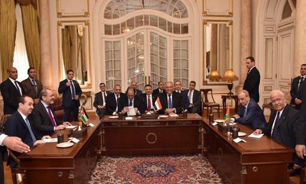 Egypt, Jordan’s FMs discuss Palestinian reconciliation