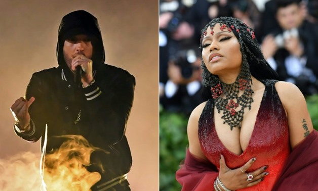 Teasing or for real? Eminem fuels speculation he is dating Nicki Minaj.