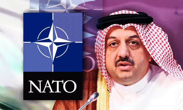 NATO said membership was reserved to the U.S. and Europe, as it responded to an overture by Qatari Defense Minister, Khalid Bin Mohamed Al-Attiyah – Photo compiled by Egypt Today/Mohamed Zain