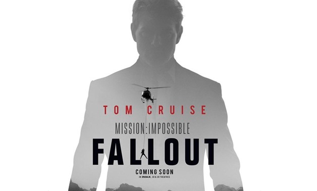 New poster for Mission Impossible Fallout - Tom Cruise Official Twitter page.