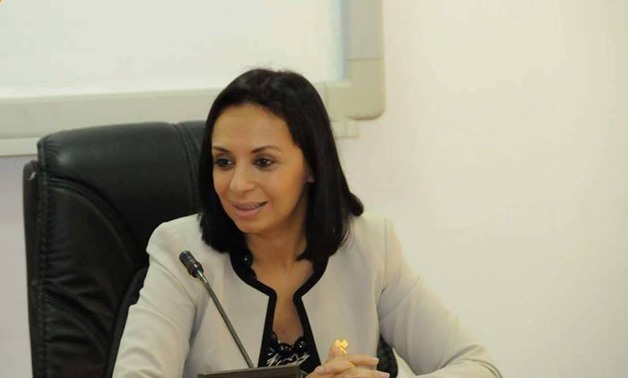 Dr. Maya Morsi, Chair of the National Council for Women - FILE 