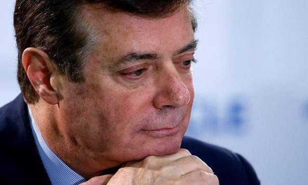 FILE PHOTO: U.S. Republican presidential candidate Donald Trump's campaign chair and convention manager Paul Manafort appears at a press conference at the Republican Convention in Cleveland, U.S., July 19, 2016. REUTERS/Carlo Allegri/File Photo
