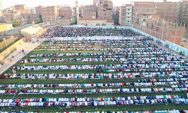 Egyptian perform Eid al-Fitr prayer in Beheira- Mohamed ElHosary
