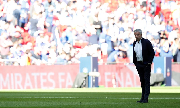 Soccer Football - FA Cup Final - Chelsea vs Manchester United - Wembley Stadium, London, Britain - May 19, 2018 Manchester United manager Jose Mourinho before the match REUTERS/Andrew Yates
