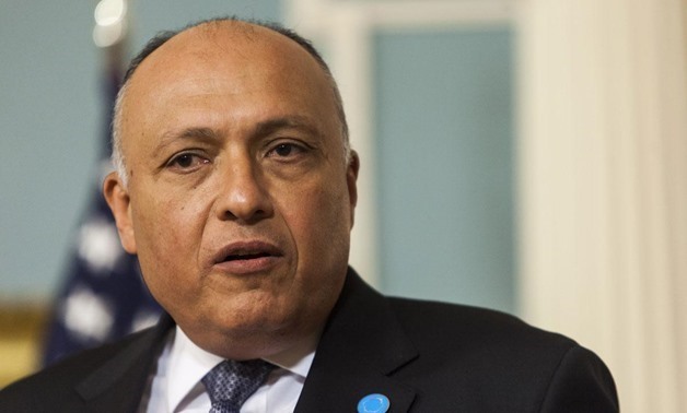 FILE- Minister of Foreign Affairs Sameh Shoukry – press photo
