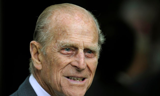 Britain's Prince Philip smiles during his visit with Queen Elizabeth to the Irish National Stud in Kildare, Ireland in this May 19, 2011 file photo. REUTERS/Dylan Martinez (Archive)