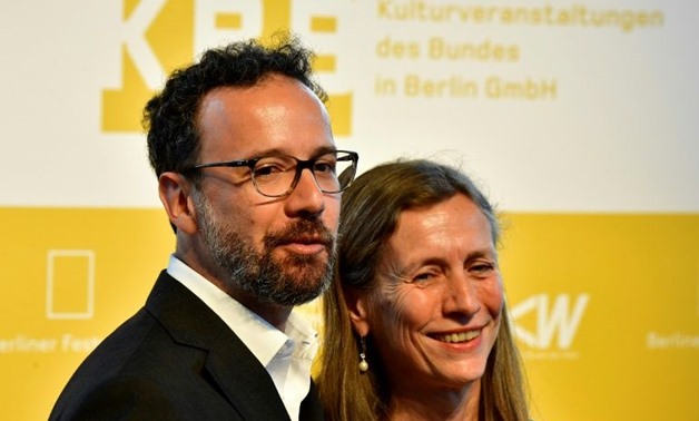 AFP / Tobias SCHWARZ - Italian Carlo Chatrian (left) and Holland's Dutch Mariette Rissenbeek after the announcement in Berlin they will be the future artistic director and the future managing director of the International Berlinale Film Festival.