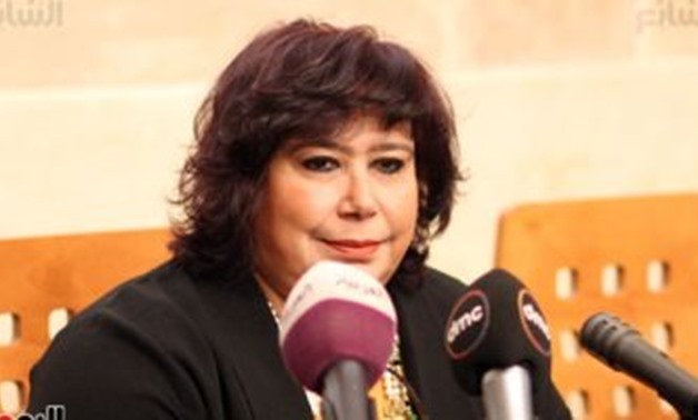 FILE - The Egyptian Minister of Culture Enas Abdel Dayem – Egypt Today