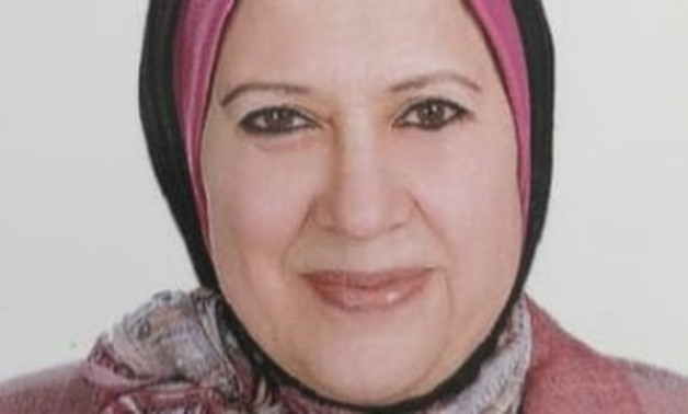 FILE- head of the Administrative Prosecution Authority (APA) Amany Badr Eddin el-Rafei 