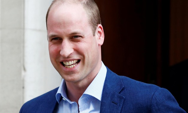 Britain's Prince William leaves the Lindo Wing of St Mary's Hospital after his wife Catherine, the Duchess of Cambridge, gave birth to a son, in London, April 23, 2018. REUTERS/Hannah McKay

