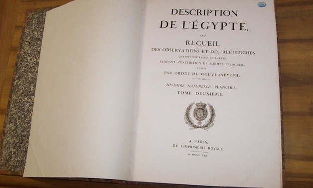 FILE - The book Description of Egypt