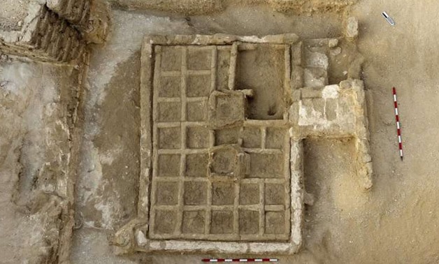 Old funerary garden discovered in Luxor - Courtesy of Ministry of Antiquities 