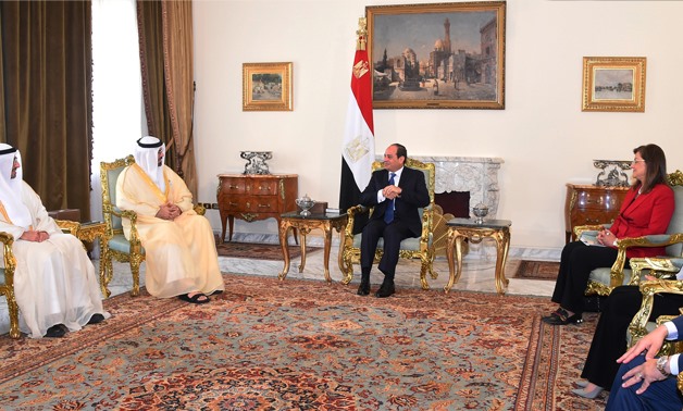 PRESS: During the meeting, on July 4, President Sisi expressed the feeling of brotherhood and affection of the Egyptian people for the UAE, led by President Sheikh Khalifa bin Zayed Al Nahyan
