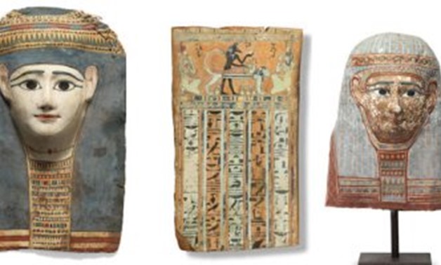 The Bonhams International Auction House in London sold Thursday ancient Egyptian artifacts in an auction titled “Antiques”-Press Photo