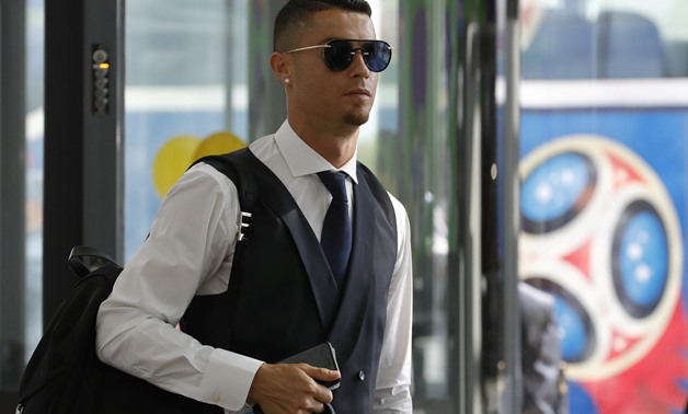FILE PHOTO: Portugal's Cristiano Ronaldo at Zhukovsky International Airport, Moscow, Russia - July 1, 2018. REUTERS/Tatyana Makeyeva/File Photo
