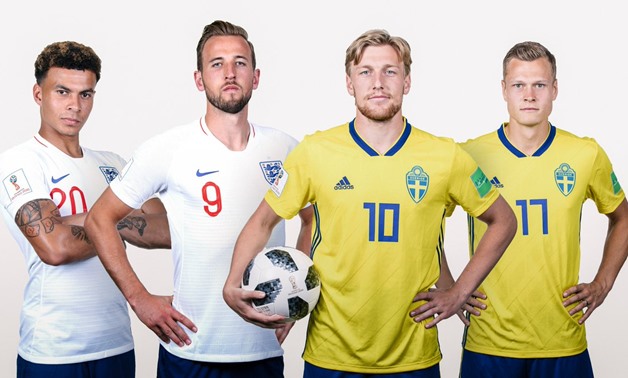 England vs Sweden – Courtesy of FIFA World Cup official account on Twitter