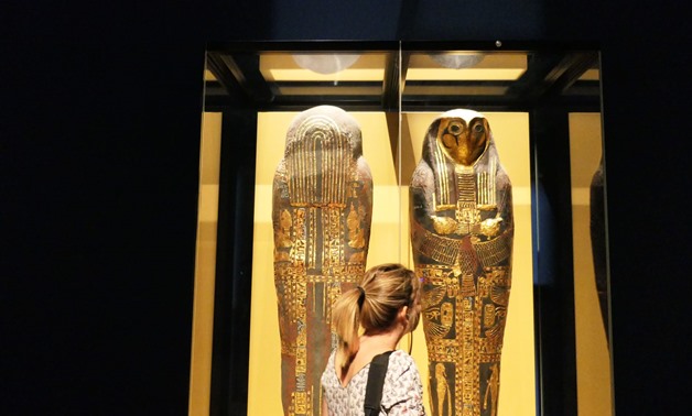 The Ancient Egypt exhibition held in Monaco- photo courtesy of the Grimaldi Forum Monaco facebook page
