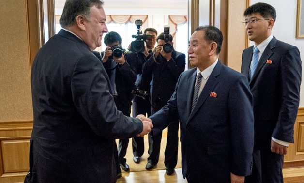 Secretary of State Mike Pompeo was ensconced in an elegant Pyongyang guest house for a second day of talks with North Korean leader Kim Jong Un's right-hand man Kim Yong Chol

