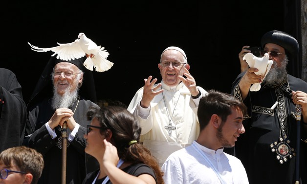 Pope Tawadros II visits church of Saint Paul Apostle in Rome – press photo