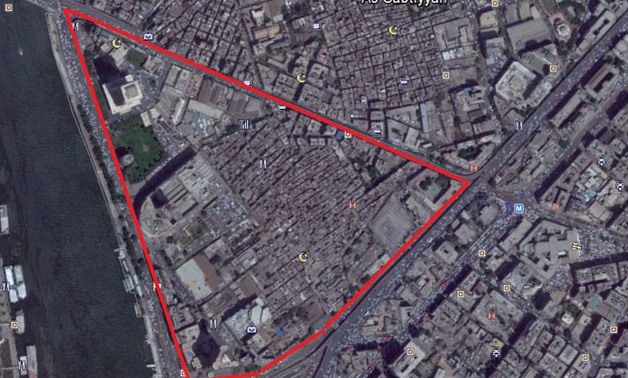 The slum area surrounding Maspero - Maspero Triangle Development Association
