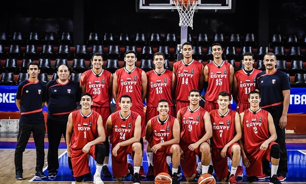 Egyptian U-17 national basketball team - Press image courtesy of FIBA's official website