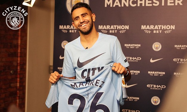 Manchester City seal Riyad Mahrez deal - Manchester City official Twitter account