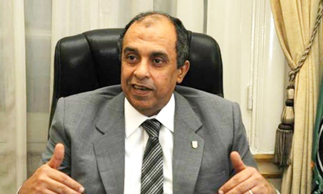 FILE - Egypt's Minister of Agriculture and Land Reclamation Ezzeddin Abu Steit