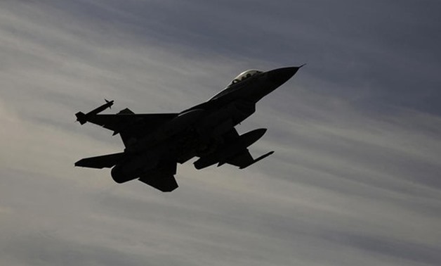 An Israeli F-16 fighter jet flies during a drill in Israel. (Reuters
