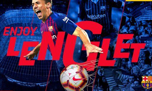 File- Lenglet joins Barcelona