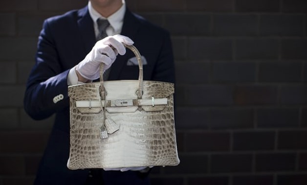  A Hermès Birkin handbag with diamonds and crocodile leather. Mario Anzuoni/Reuters