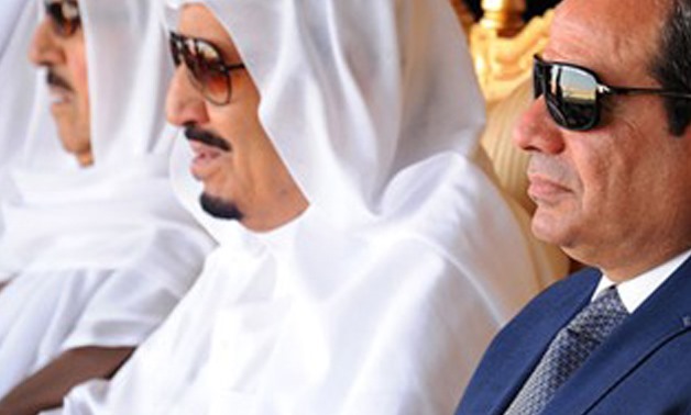 From (R) to (L): President Abdel Fattah al-Sisi, King Salman bin Abdulaziz, Sheikh Jaber al-Ahmad al-Sabah - Archive photo